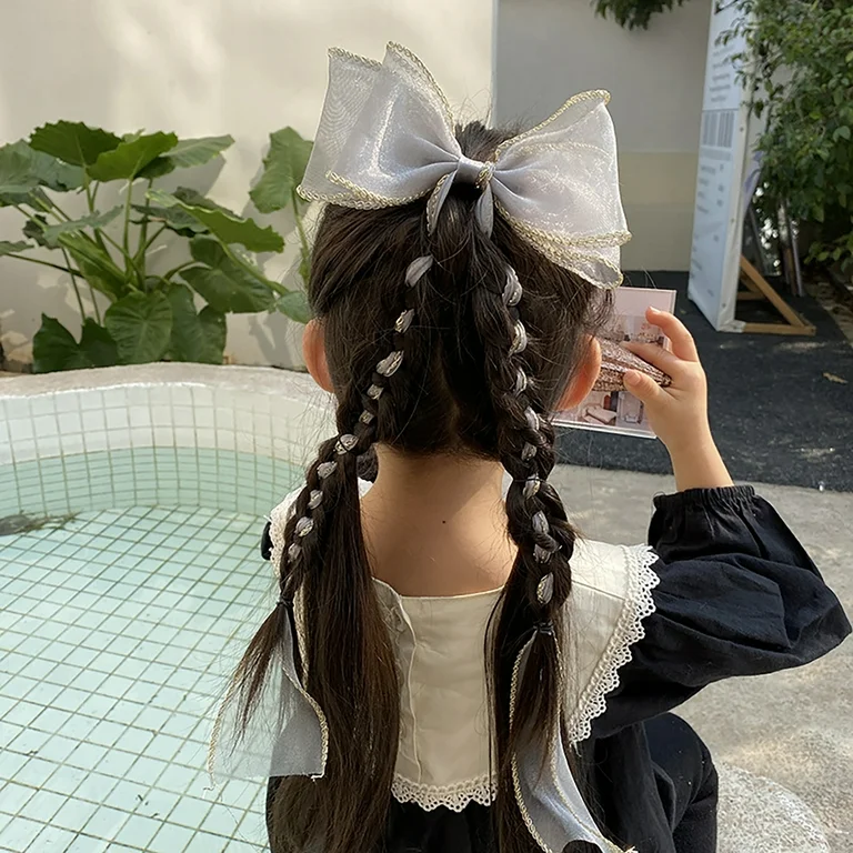 Luxury Satin Ribbon Bow Hair Clip